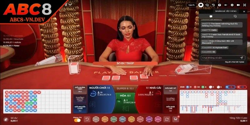 Thông tin chung về ván bài baccarat tại nhà cái