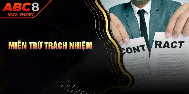 Miễn Trừ Trách Nhiệm 2 Nền tảng được miễn tội nếu lỗi do bên thứ ba